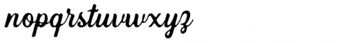 Hipsterious Rough Font LOWERCASE