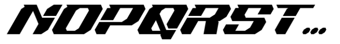 Hirace Regular Font UPPERCASE