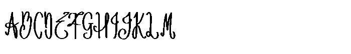 Hiralyn Font UPPERCASE