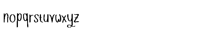 Hiralyn Font LOWERCASE