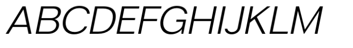 Hirashe Light Italic Font UPPERCASE