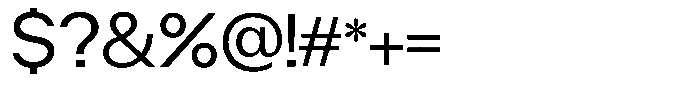 Hirashe Sans Variable Font OTHER CHARS