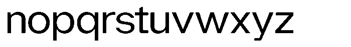 Hirashe Sans Variable Font LOWERCASE