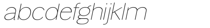 Hirashe Thin Italic FONT