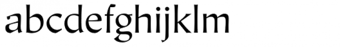 Hiroshige Sans Book Regular Font LOWERCASE