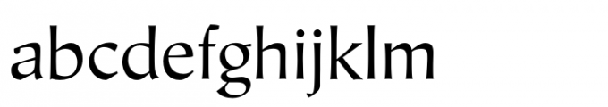 Hiroshige Sans Book Font LOWERCASE