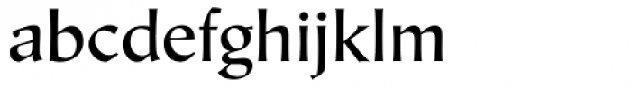 Hiroshige Sans Medium Regular Font LOWERCASE