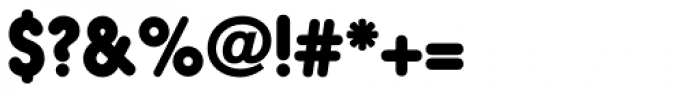 Hiruko Black Font OTHER CHARS