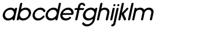 Hiruko Pro Light Oblique Font LOWERCASE