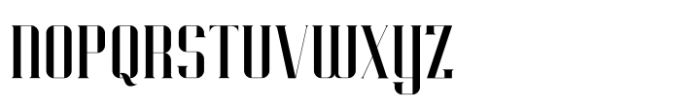 Hispanic Regular Font UPPERCASE