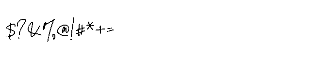 Hissy Fits Signature Font OTHER CHARS