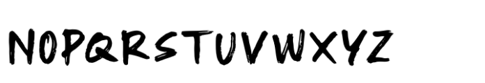 Historic Grunge Signature Font LOWERCASE