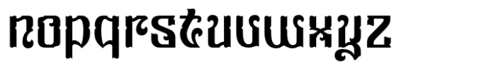Historic Noble Font LOWERCASE