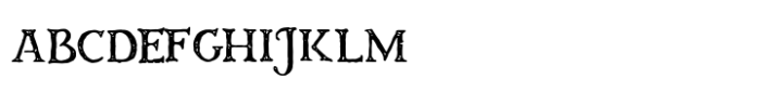 Historium Vintage Regular Font UPPERCASE