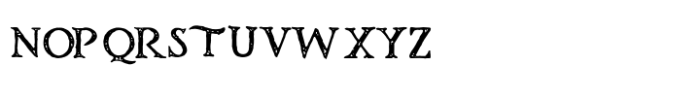 Historium Vintage Regular Font UPPERCASE