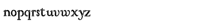 Historium Vintage Regular Font LOWERCASE