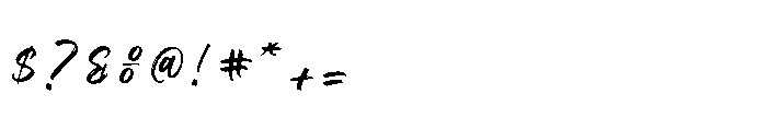 History Silentos Regular Font OTHER CHARS