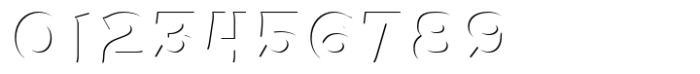 Histrom Inner Shadow Font OTHER CHARS