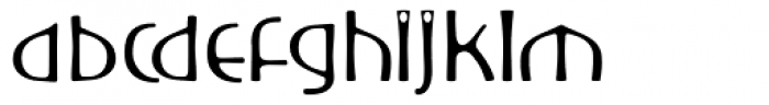 Histry Extended Font LOWERCASE