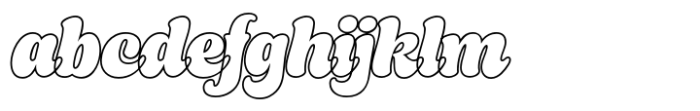 Hitec JM Script Outline FONT