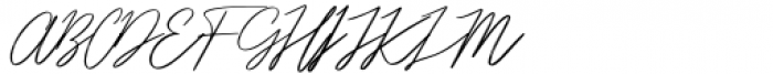 Hitshot Signature Alternate Font UPPERCASE