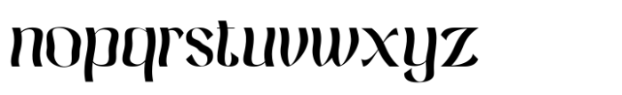 Hiylard Font LOWERCASE