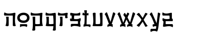 Hizuna Light Font LOWERCASE