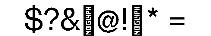 Hidde Inktrap Font OTHER CHARS