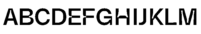 Hidde InktrapSemibold Font UPPERCASE