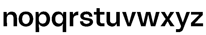 Hidde Semibold Font LOWERCASE
