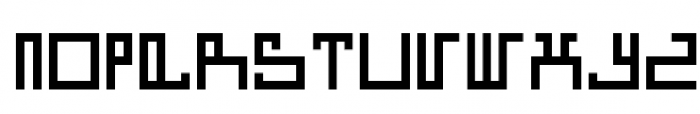 Hitman Regular Font UPPERCASE