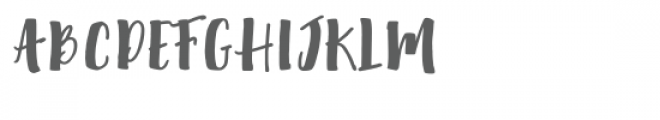 Hillpark Font UPPERCASE