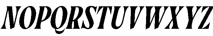 Hickory Dickory Regular Italic Font UPPERCASE