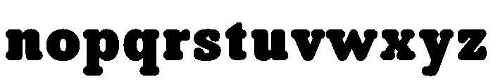 Hillman Regular Font LOWERCASE