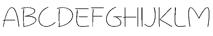 Hiromina03 Latin Font UPPERCASE
