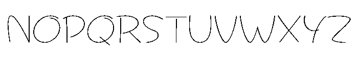 Hiromina03 Latin Font UPPERCASE