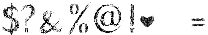 HKH Old Glyphs short Font OTHER CHARS