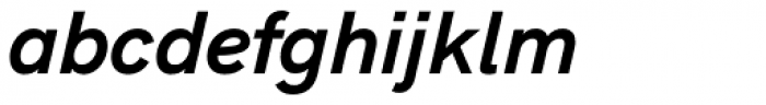 HK Grotesk Pro Bold Italic Font LOWERCASE