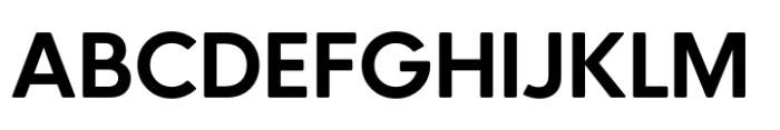 HK Nova Bold Rounded Font UPPERCASE