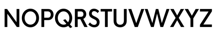 HK Nova Medium Narrow Font UPPERCASE