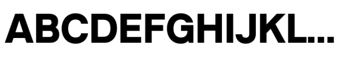 HK Requisite Black Font UPPERCASE