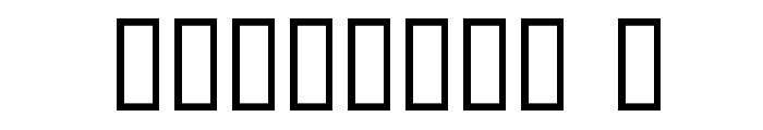 HMajorJackov-Regular Font OTHER CHARS