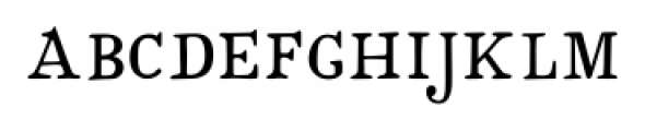 HMS Gilbert Serif Font UPPERCASE