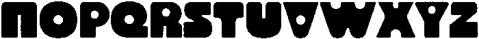 HN Mürve Rough otf (400) Font UPPERCASE