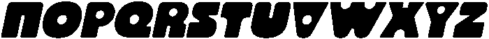 HN Mürve Slant otf (400) Font UPPERCASE
