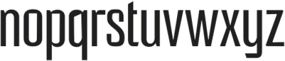 HN Neue Lifter Regular otf (400) Font LOWERCASE
