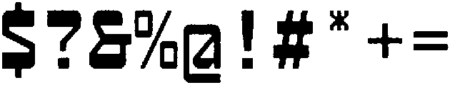 HN Neyro Mono Drawn otf (400) Font OTHER CHARS