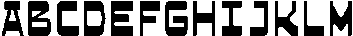 HN Neyro Mono Soft otf (400) Font UPPERCASE