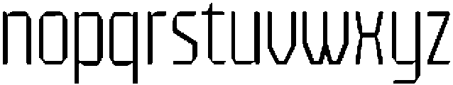 HN Verigale Light otf (300) Font LOWERCASE