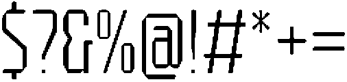 HN Verigale Light ttf (300) Font OTHER CHARS